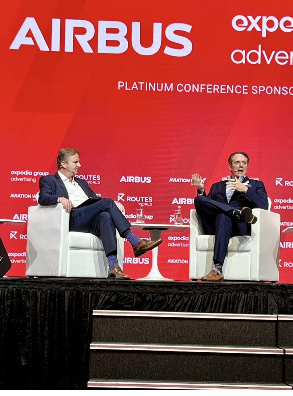 Ged Brown at CAPA Airline Leader Summit