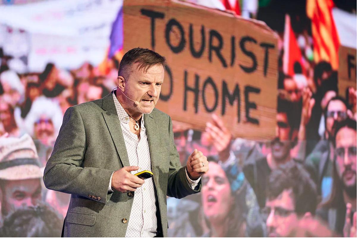 Ged Brown at Designing Travel, Vilnius